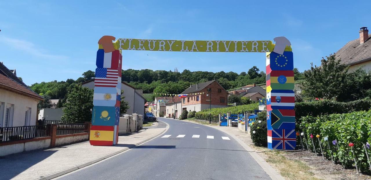 Flor'Ever En Champagne Fleury-la-Riviere Екстериор снимка