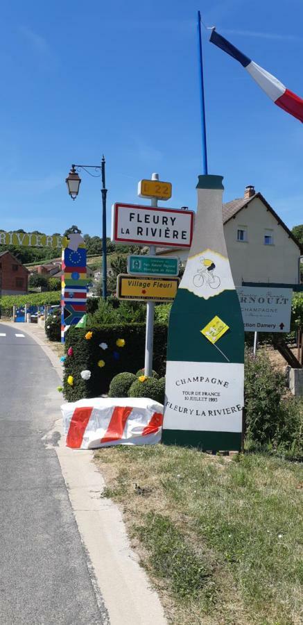 Flor'Ever En Champagne Fleury-la-Riviere Екстериор снимка
